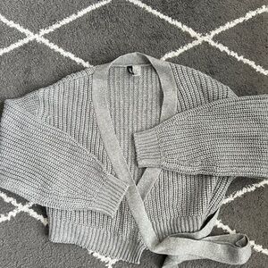 H&M Knit Wrap-Front Cardigan